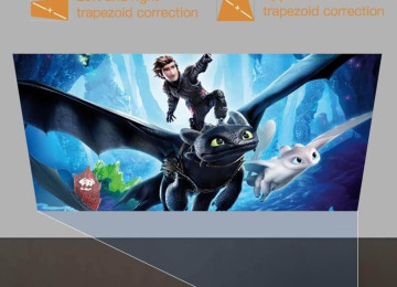 Yeni. Çatdırılma var XBOSS A1 1080p Mini Portativ Proyektor