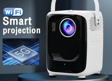 Yeni. Çatdırılma var XBOSS A1 1080p Mini Portativ Proyektor