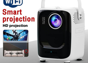 Yeni. Çatdırılma var XBOSS A1 1080p Mini Portativ Proyektor