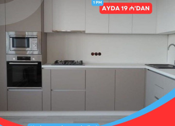 Mətbəx mebellərini indi kreditlə əldə, edə biləcəksiz. Tək