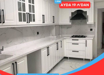Mətbəx mebellərini indi kreditlə əldə, edə biləcəksiz. Tək