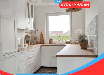 Mətbəx mebellərini indi kreditlə əldə, edə biləcəksiz. Tək