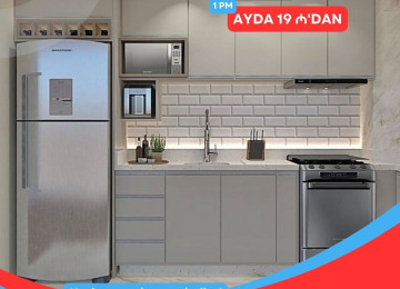 Mətbəx mebellərini indi kreditlə əldə, edə biləcəksiz. Tək