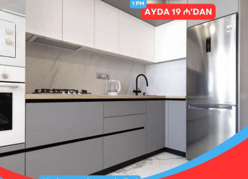 Mətbəx mebellərini indi kreditlə əldə, edə biləcəksiz. Tək