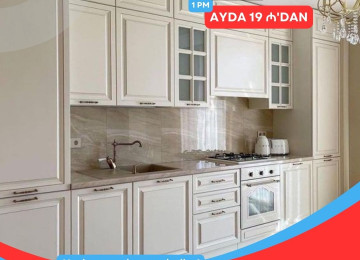 Mətbəx mebellərini indi kreditlə əldə, edə biləcəksiz. Tək