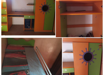 Uşaq yataq mebeli 300 azn satılır. Ünvan Maştağa.