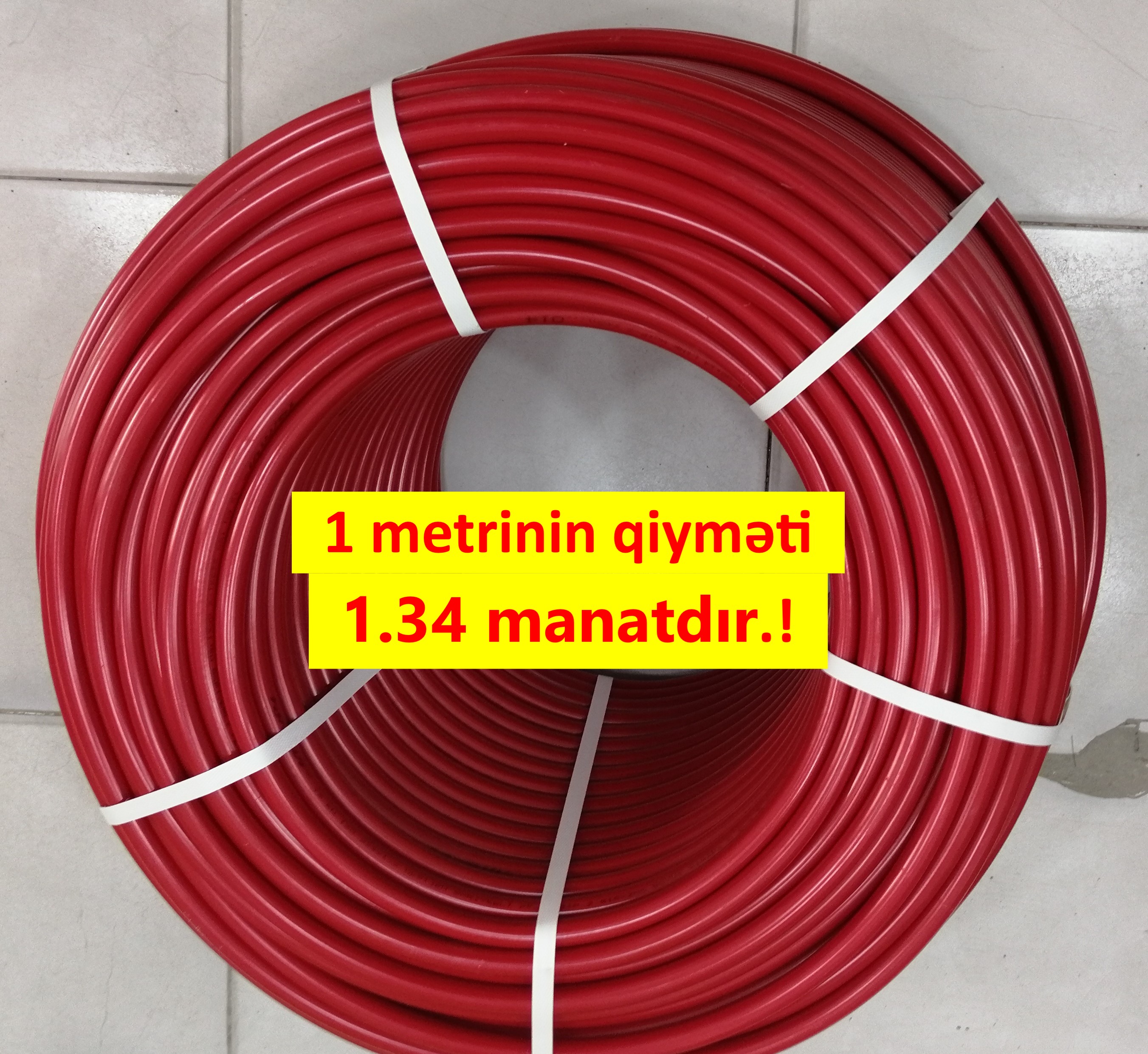 PEX A 16 PE-RT oksigen bayreyli boru. Formül - made in