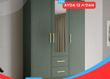 Dolabları indi kreditlə əldə, edə biləcəksiz. Tək şəxsiyyət