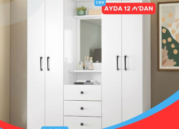 Dolabları indi kreditlə əldə, edə biləcəksiz. Tək şəxsiyyət