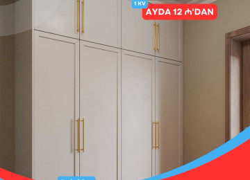 Dolabları indi kreditlə əldə, edə biləcəksiz. Tək şəxsiyyət