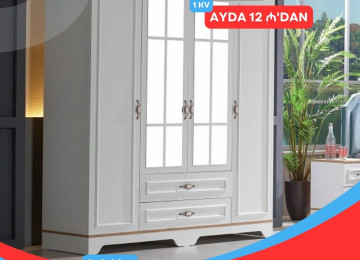 Dolabları indi kreditlə əldə, edə biləcəksiz. Tək şəxsiyyət