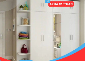 Dolabları indi kreditlə əldə, edə biləcəksiz. Tək şəxsiyyət