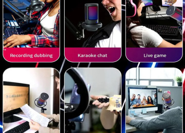 Yeni Çatdırılma var USB Mikrafon Notebook və Kompüterlə həm