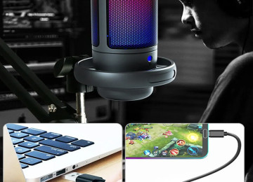 Yeni Çatdırılma var USB Mikrafon Notebook və Kompüterlə həm