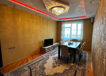 Bakıxanovda Tam təmirli əşyalı 2 otaqlı mənzil Lahiyə: -