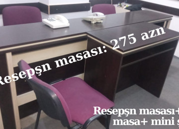 İkinci əl əşyalar mebeller satılır. Kurs, bağça, ofis