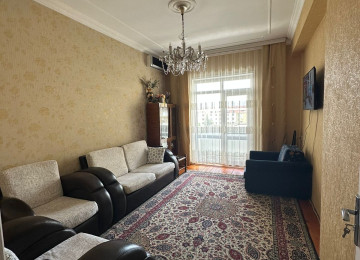 Həzi Aslanovda 2 otaqlı, Əşyalı, Təmirli mənzil Lahiyə: -