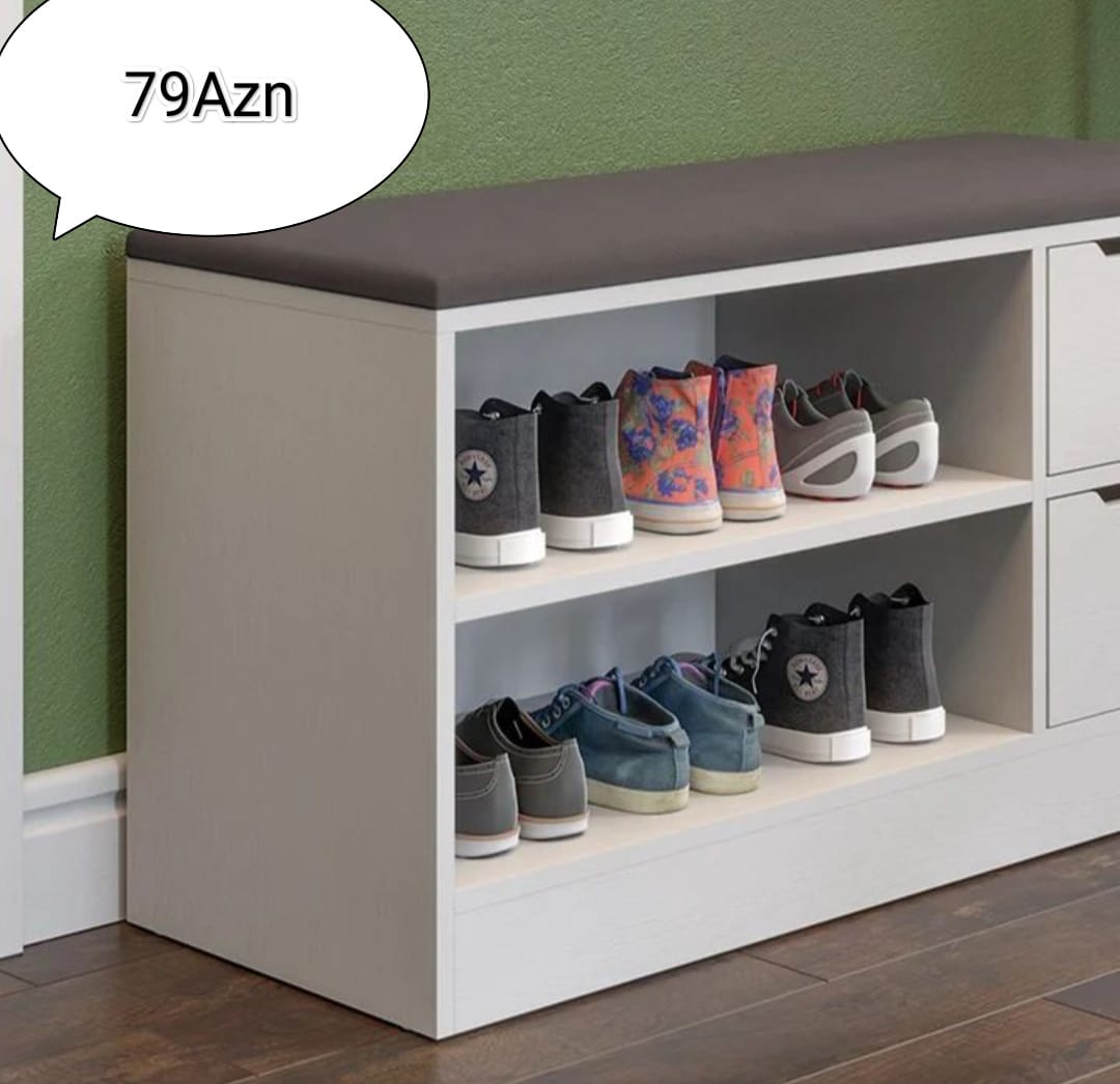 Ayaqqabı dolabı Sifarişlə hazırlanır Rəng seçimi var