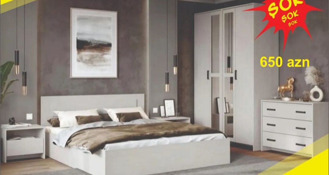 Yataq mebeli Sifarişlə hazırlanır Rəng seçimi var Matras