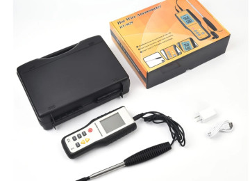 Anemometr. Model: HTI HT-9829 - Külək sürəti və temper