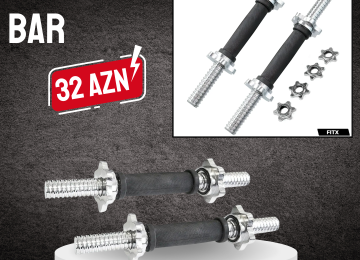 🏋️‍♂️Barbell bar ştanq çubuqlarımızla evinzi trenajor zal