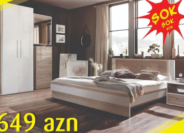 Yataq mebeli Sifarişlə hazırlanır Rəng seçimi var Matras