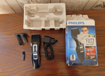 Philips saçqırxan HC 3410. Cəmi 4-5 dəfə uşaq saçı