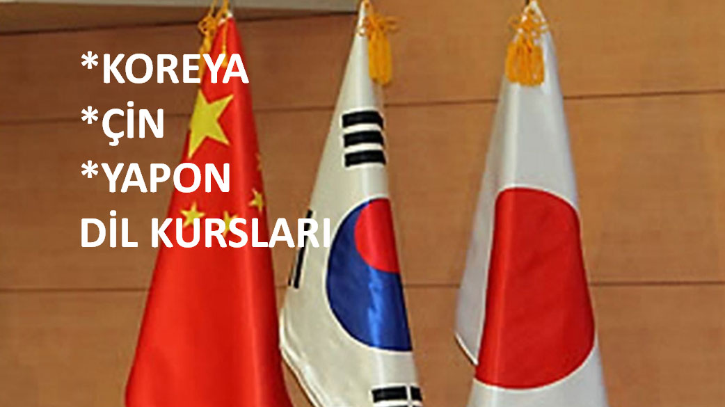 Koreya, Çin, Yapon dili kursları. Koreya, Çin, Yapon dili