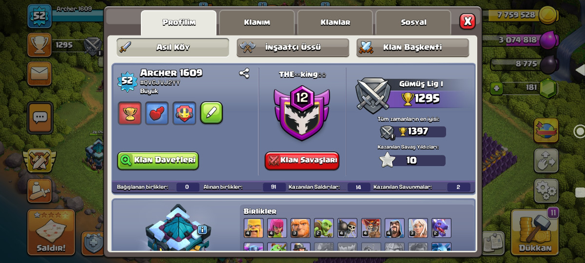 Clash of Clans Aşağıdakı Şəkillərdə Ətraflı Məlumat Var 13 Səviyyə