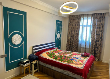 Neftçilər yaxınlığında 3 otaqlı Təmirli, Əşyalı mənzil