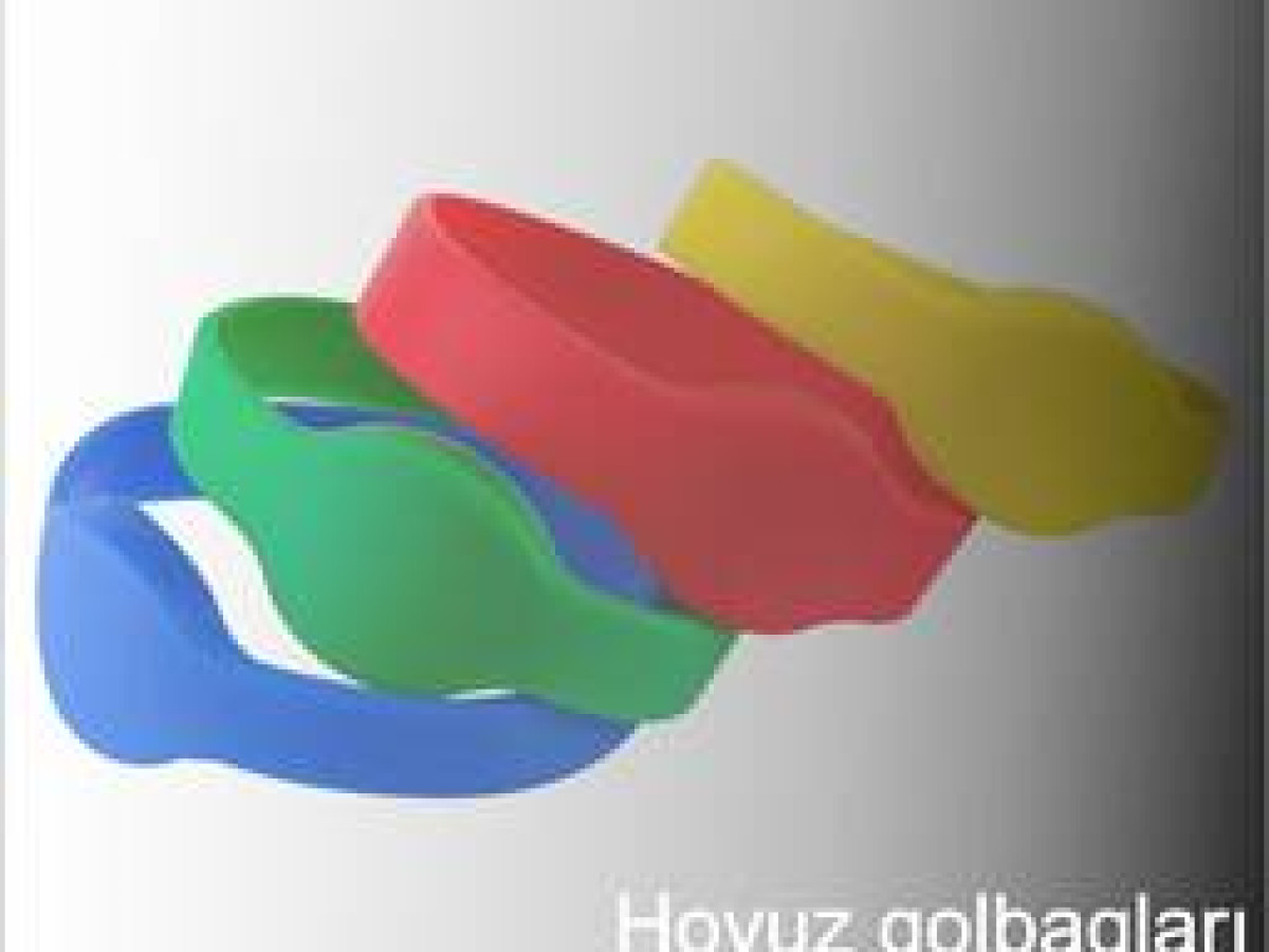 Hovuz qolbaqları Rezin, RFİD qolbaqlar əsasən idman zalları, hovuz, hamam
