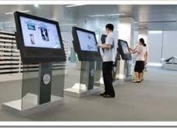 Bizim şirkətimiz informasiya kiokslarının satışını təşkil