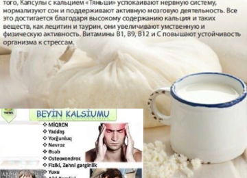 “ Beyin Fəaliyyətini və Baş-Beyinə Qan Dövranını