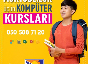 Kompüter kursları Böyüklər və məktəblilər üçün Tədris