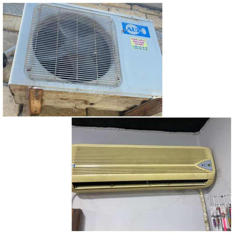 Kondisioner aux AUX firması 45 kv işləkdir obyektdən çıxıldığı üçün 300 azn