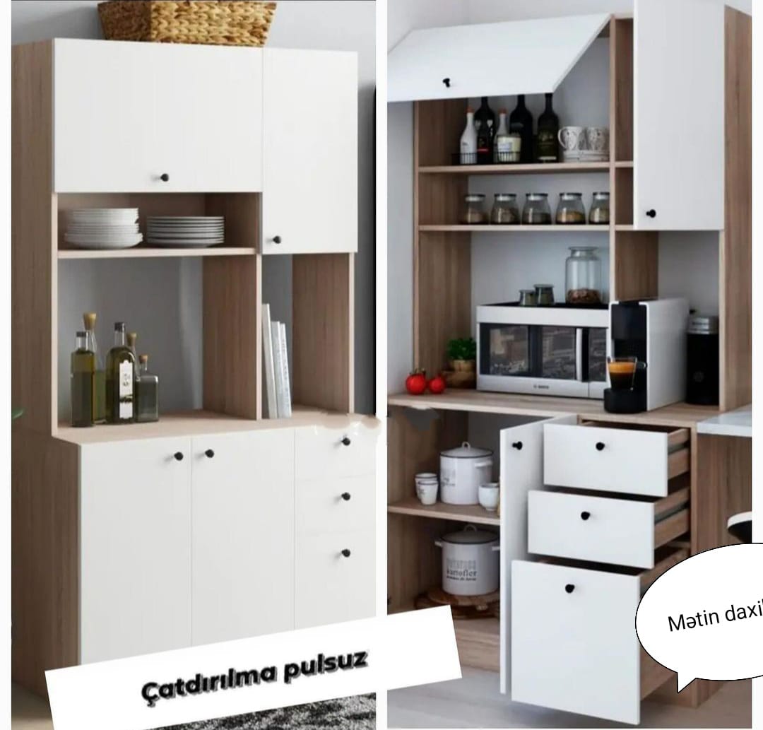 Mətbəx mebeli Sifarişlə hazırlanır Rəng seçimi var Qiyməti