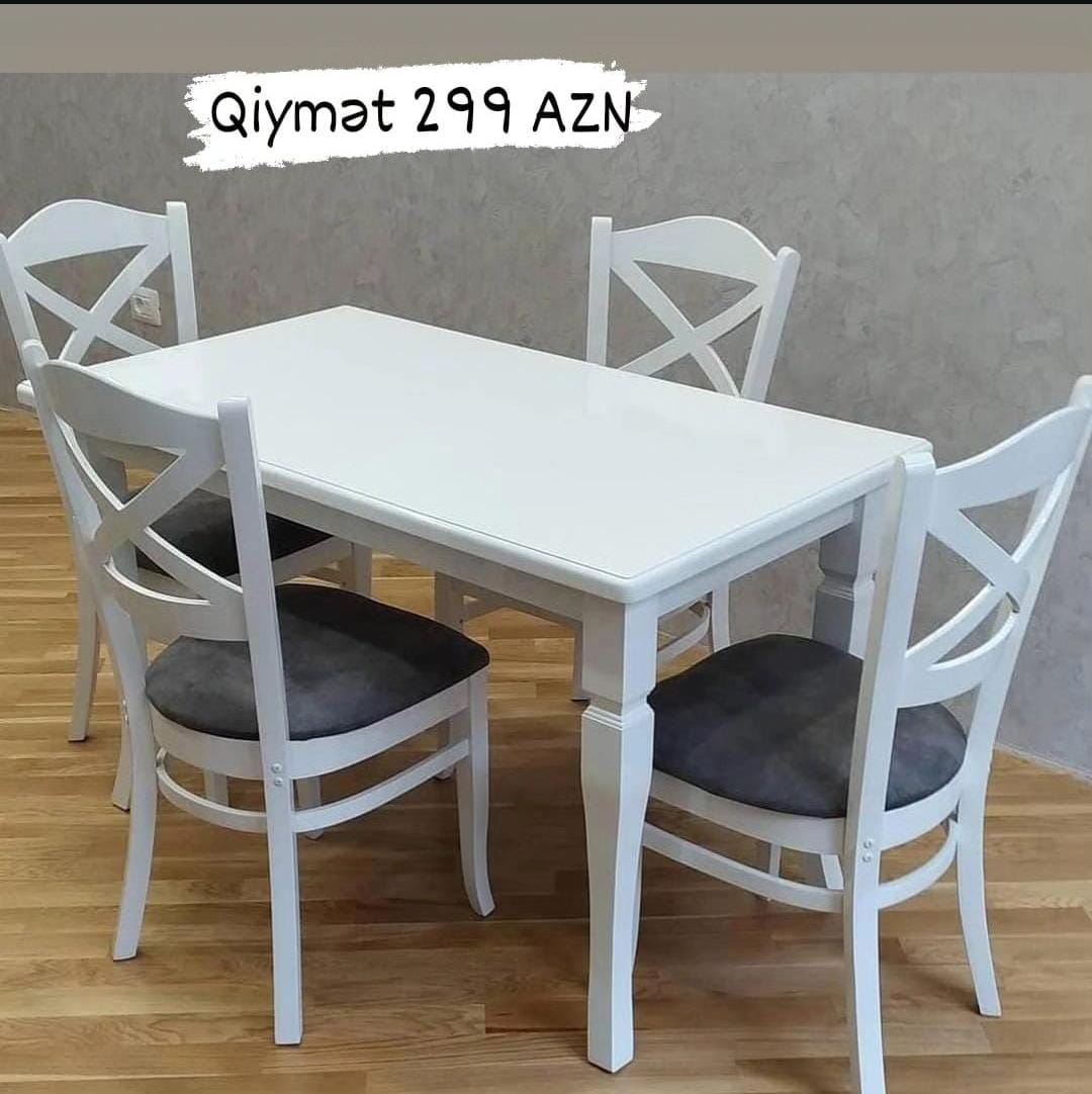 Masa və oturacaqlar Fabrik istehsalı Anbardan birbaşa satış
