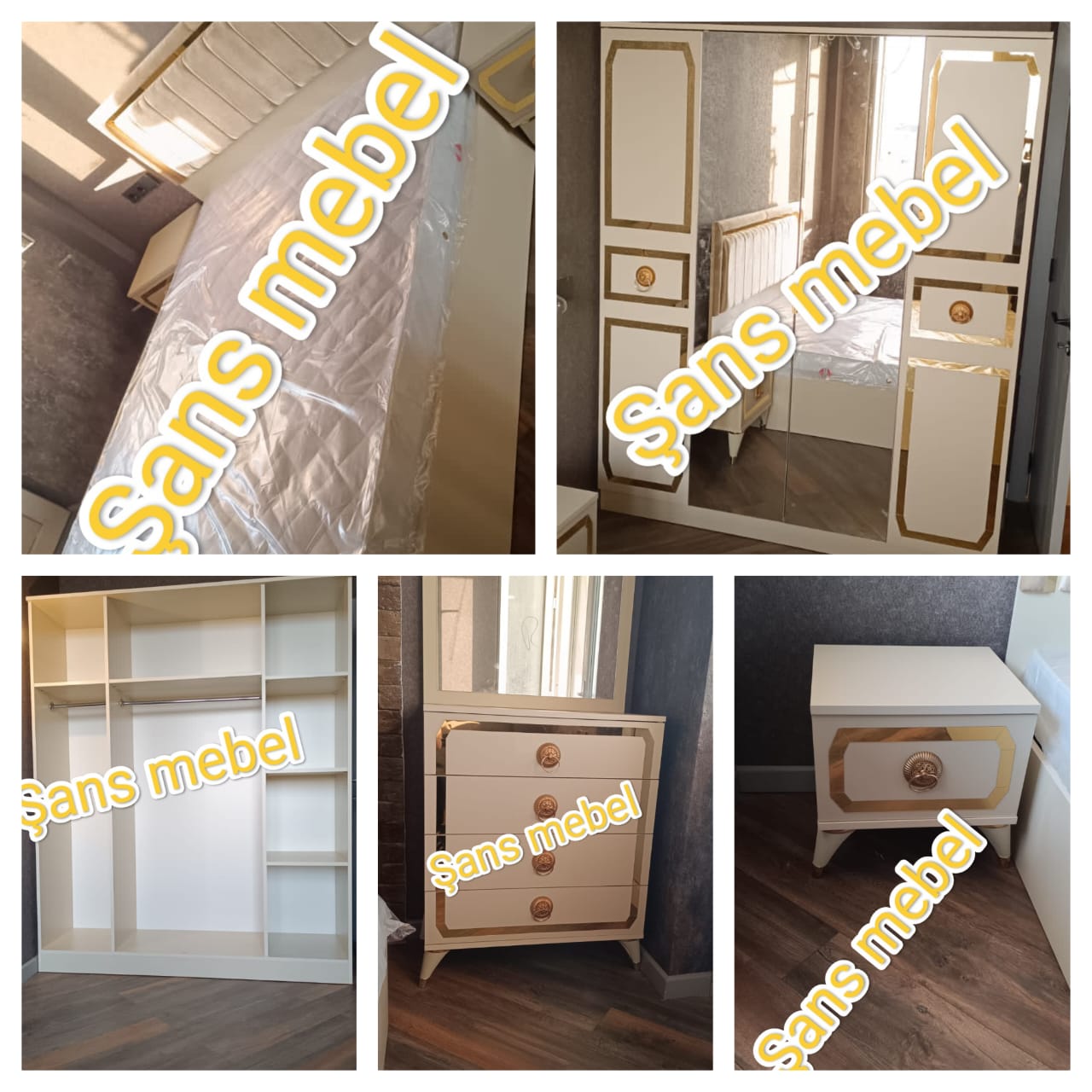 Yataq otağı mebeli Sifarişlə hazırlanır Rəng seçimi var