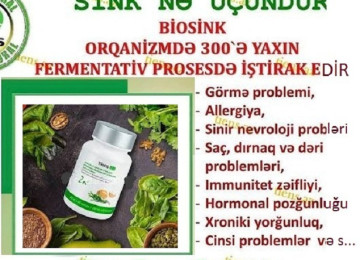 " Sink (Bio Zn) "-Depoda Bitdi,Əldə Son Qutular ŞOOOK