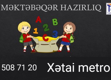 Məktəbəqədər hazırlıq Azərbaycan və rus bölmələri Xətai