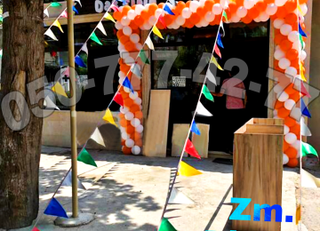 Dekorativ bayrag. Bayraqlar. 3 kunc bayraglar. online