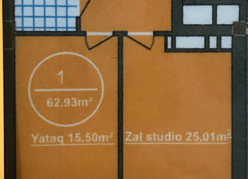 Menziller satílír 2 otaqlí 63 kv; mertebeler 3,5,6,13 7-ci