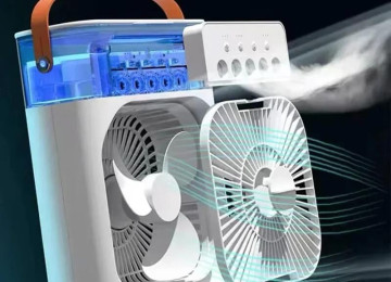 RoHS Buz və Su ilə İşləyən Mini Sərinkeş Yeni. Çatdırılma