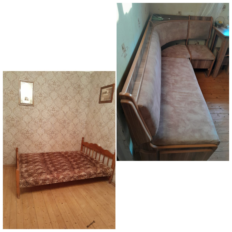 Künc divan Taxt 60 azn, divan 110 azn. Yaxşı vəziyyətdə qalıb. Ünvan