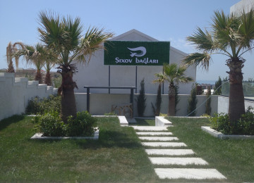 Síxov baĝlarí Villalarín satíşí Dəniz mənzərəli hər otaqdan