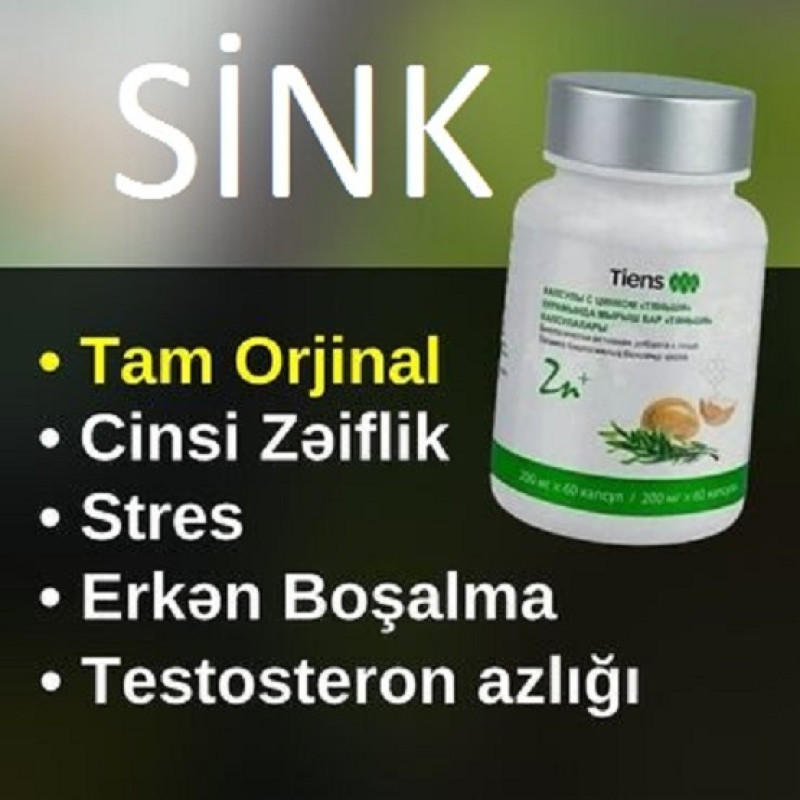 Bio Sink ( Zn )-Original Yalnız Bizdə " BioSink ( Zn ) "-Depoda Bitdi,Əldə Son Qutular! Sual və