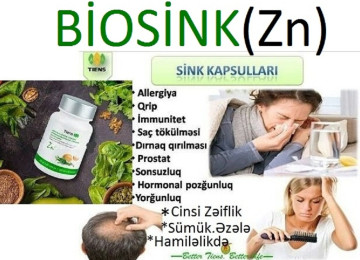 " BioSink ( Zn ) "-Depoda Bitdi,Əldə Son Qutular! Sual və