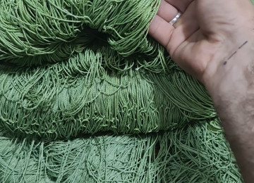 İdman toru. Topun eni - 10 m Uzunluğu - 100 m Qalınlıq - 3