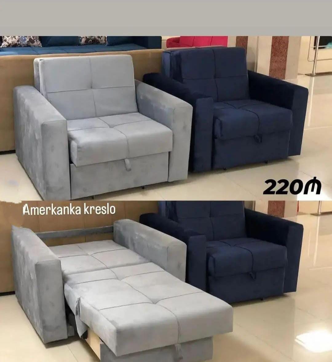 Amerkanka kreslo Sifarişlə hazırlanır ölcu *eni-1m