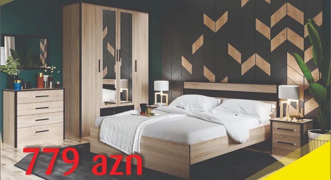 Yataq mebeli Sifarişlə hazırlanır Rəng seçimi var Matras